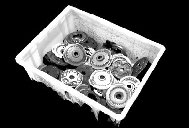 Rastgele Yığılmış Metal Parçalar