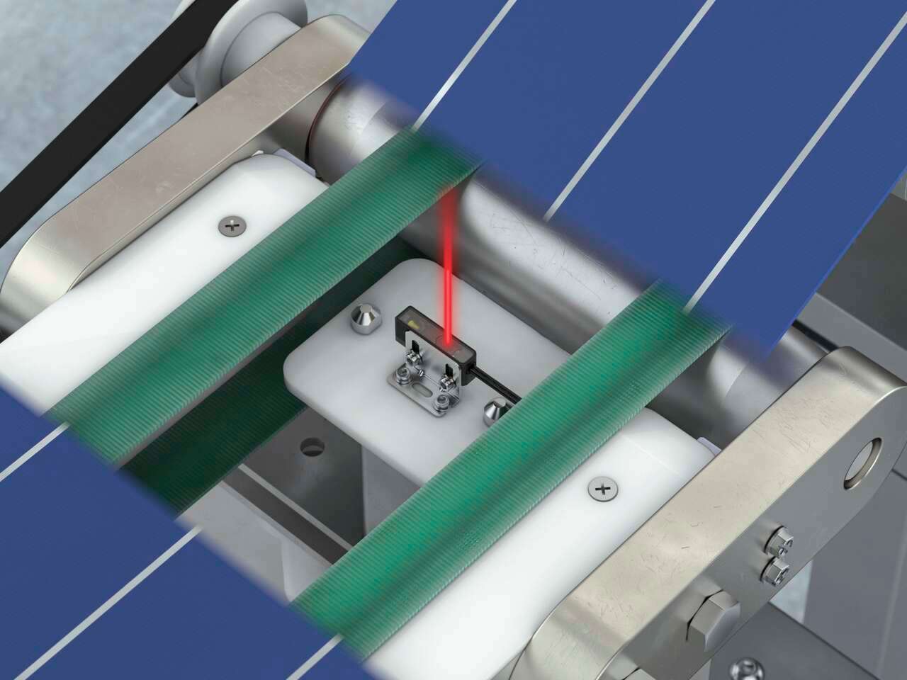 Q2X güneş paneli wafer tarama